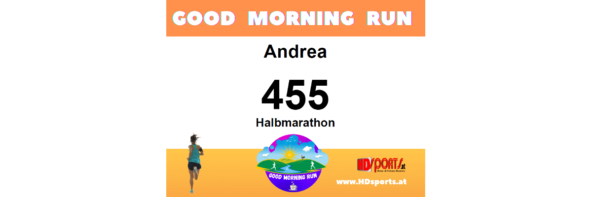 Deine persönliche Startnummer