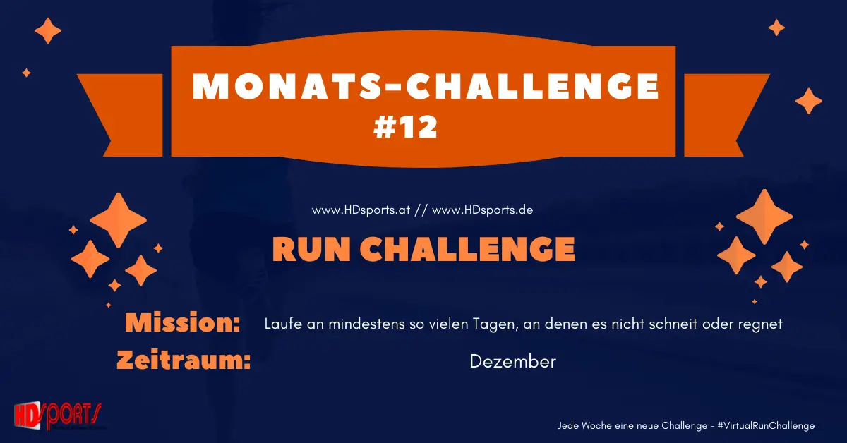 Lauf-Challenge Dezember