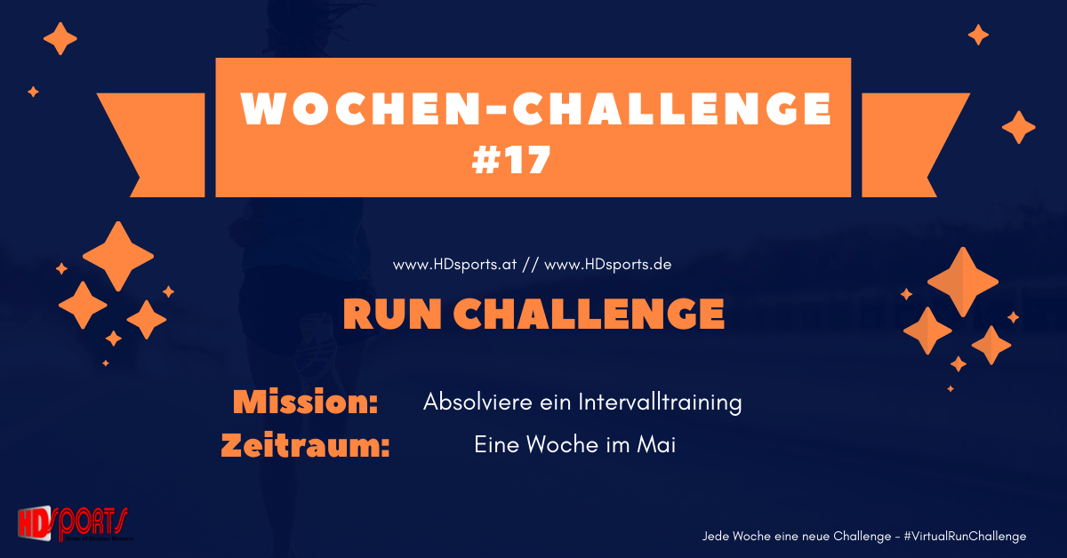 Lauf-Challenge Woche Mai