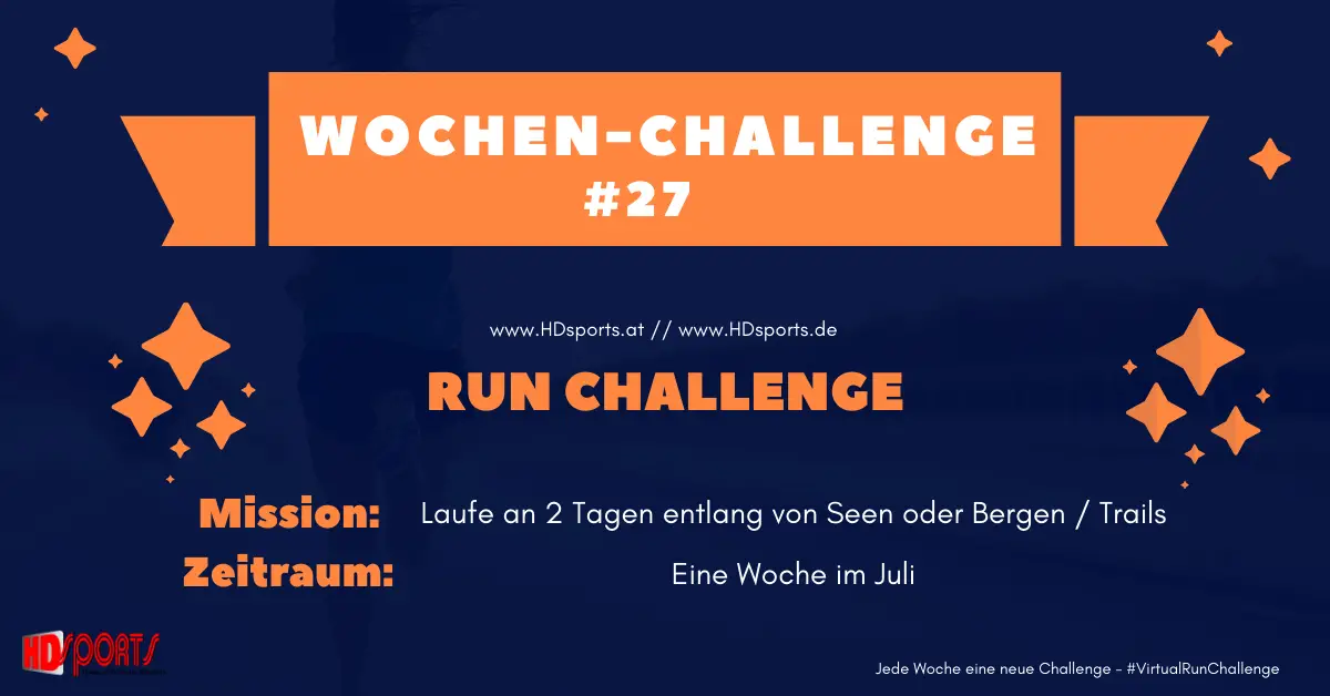 Lauf-Challenge / Run-Challenge im Juli
