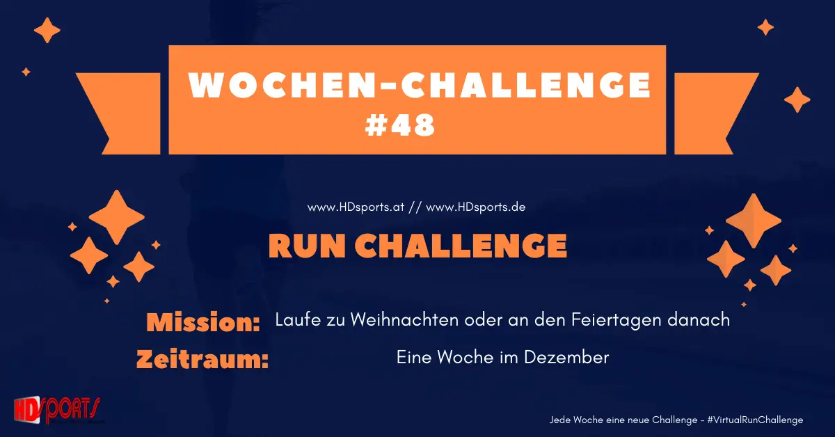 Lauf-Challenge im Dezember