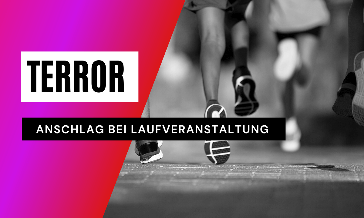 Anschlag bei Laufveranstaltung
