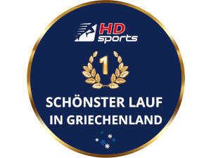 Schönster Lauf in Griechenland