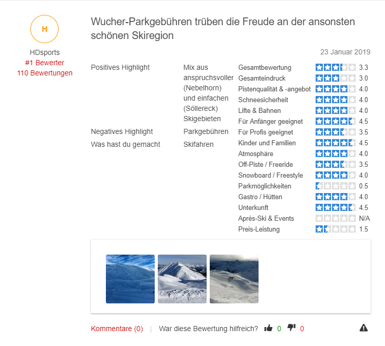 Skiregion Oberstdorf Kleinwalsertal