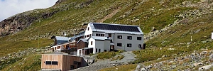 Die Wiesbadener Hütte im Silvretta
