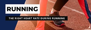 Running: The right heart rate