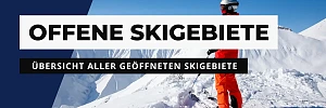 Offene Skigebiete im März