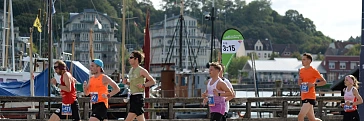 Läufer beim Flensburg liebt dich Marathon