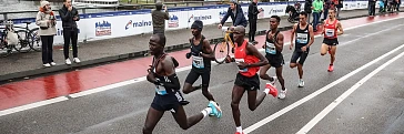 Frankfurt Marathon, Ziel