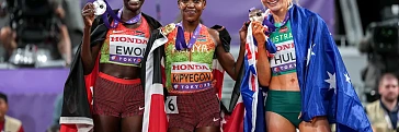 Faith Kipyegon ist über die 1.500 Meter weiterhin unschlagbar.