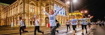 Spendenlauf in Wien