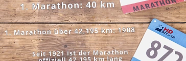 Wieso ist der Marathon 42,195 km lang?