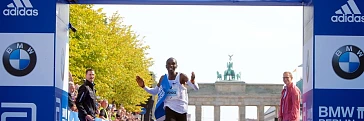 Eliud Kipchoge beim Berlin-Marathon