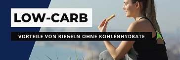 Sportriegel ohne Kohlenhydrate