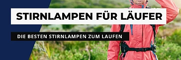 Stirnlampen zum Laufen