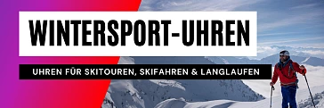 Uhren für Skitouren und Skifahren