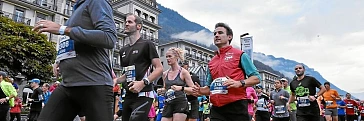 Jungfrau Marathon Strecke