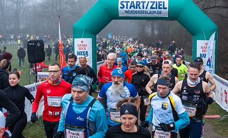 Start zum Werderseelauf 2026