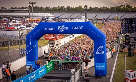 Start BASF Firmencup Hockenheim