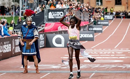 Rom Marathon: Betty Chepwkony - Siegerin 2023 und 2025