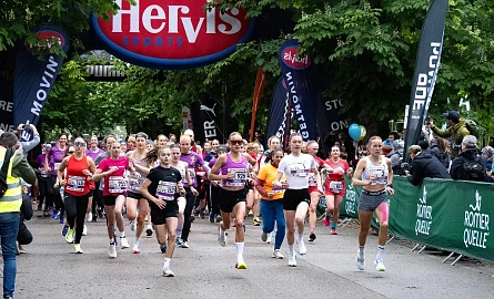 Start zum Salzburger Frauenlauf