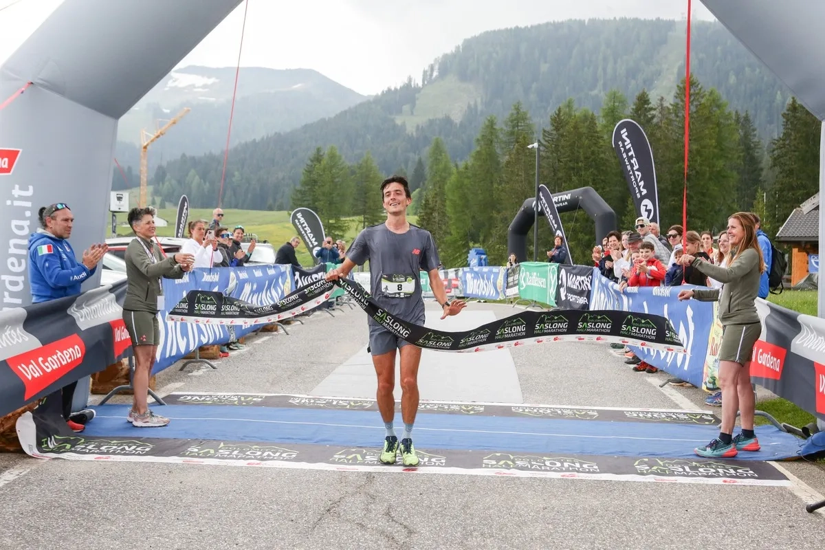 Dolomites Saslong Half-Marathon 2025: Alberto Vender triumphiert bei den Männern