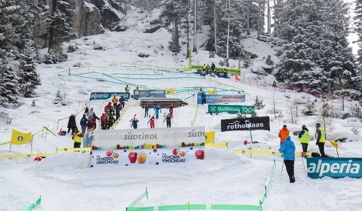 Marmotta Trophy 2026: Action beim Sprint (© Sportissimus) Marmotta Trophy 2026: Action beim Sprint