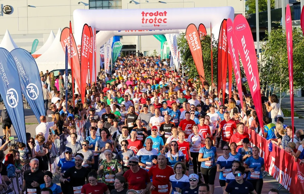 Start zum Welser Businessrun 2024