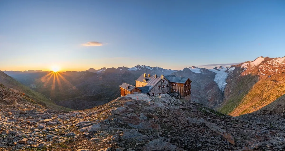 Der Gletscher Trailrun 2025 von oben