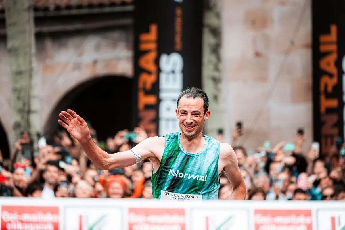Kilian Jornet beim Zegama 2024