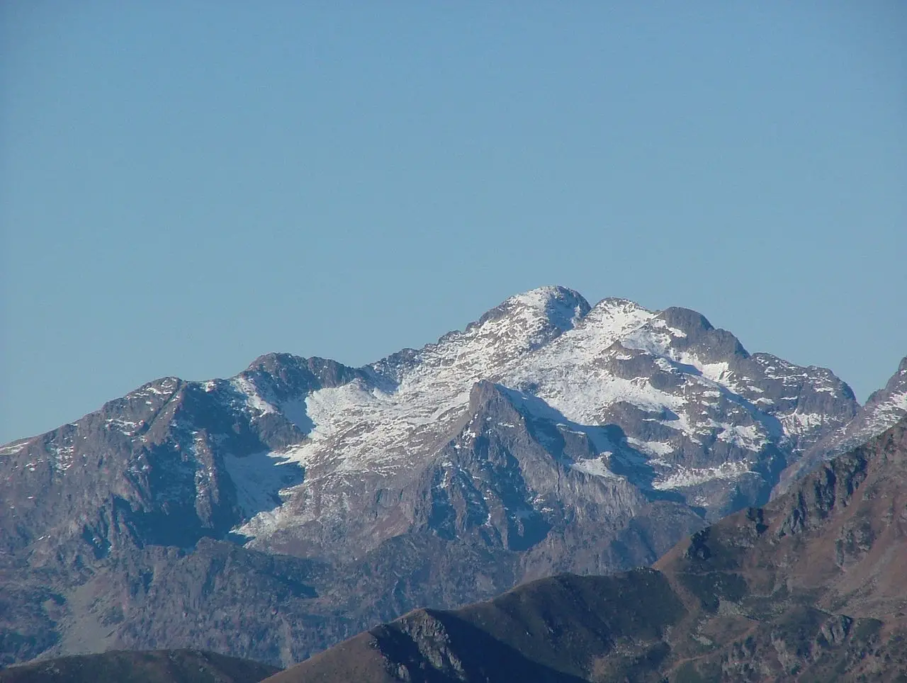 Die höchsten Berge in den Fleimstaler Alpen