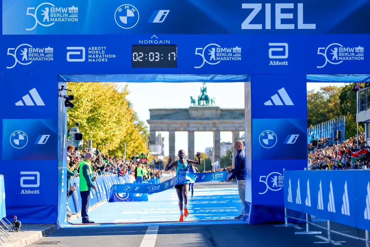 Vorjahressieger Milkesa Mengesha ist auch 2025 beim Berlin Marathon am Start.