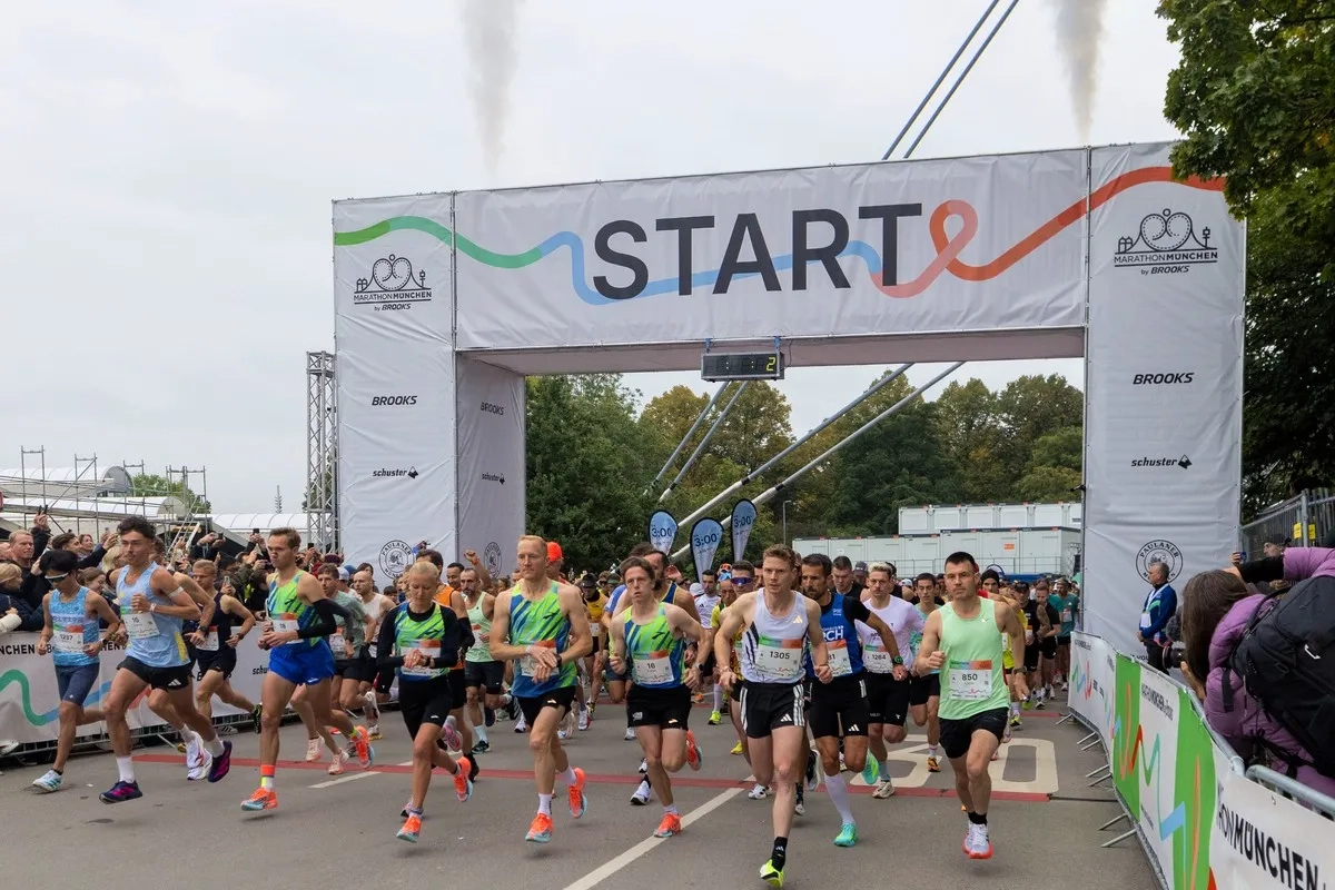 Start zum München Marathon 2025