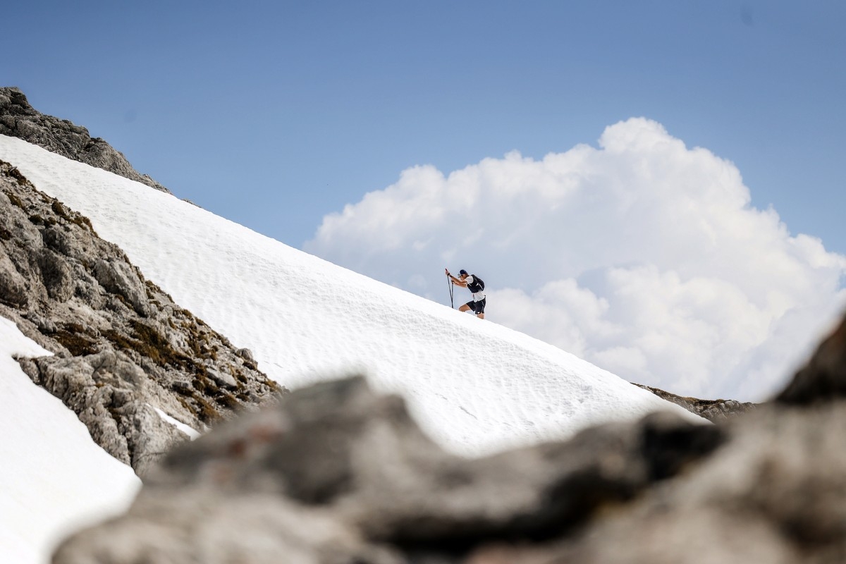 Ein Läufer beim Hochkönigman