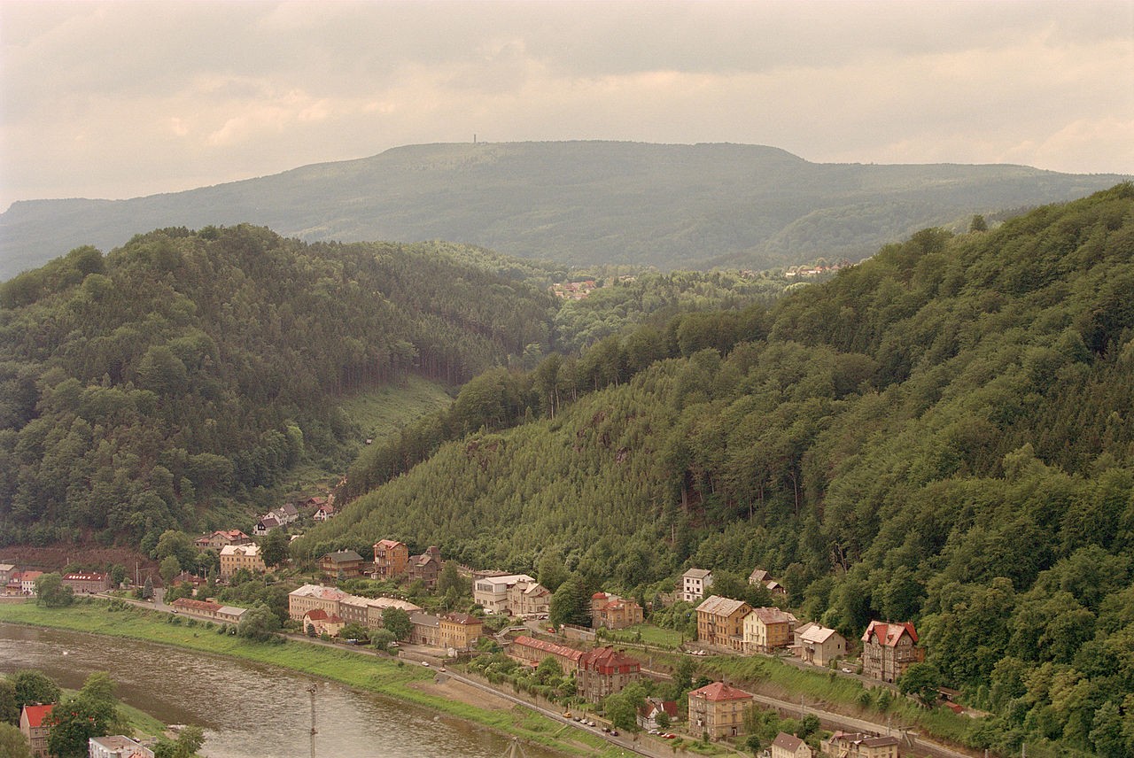 Die höchsten Berge im Elbsandsteingebirge
