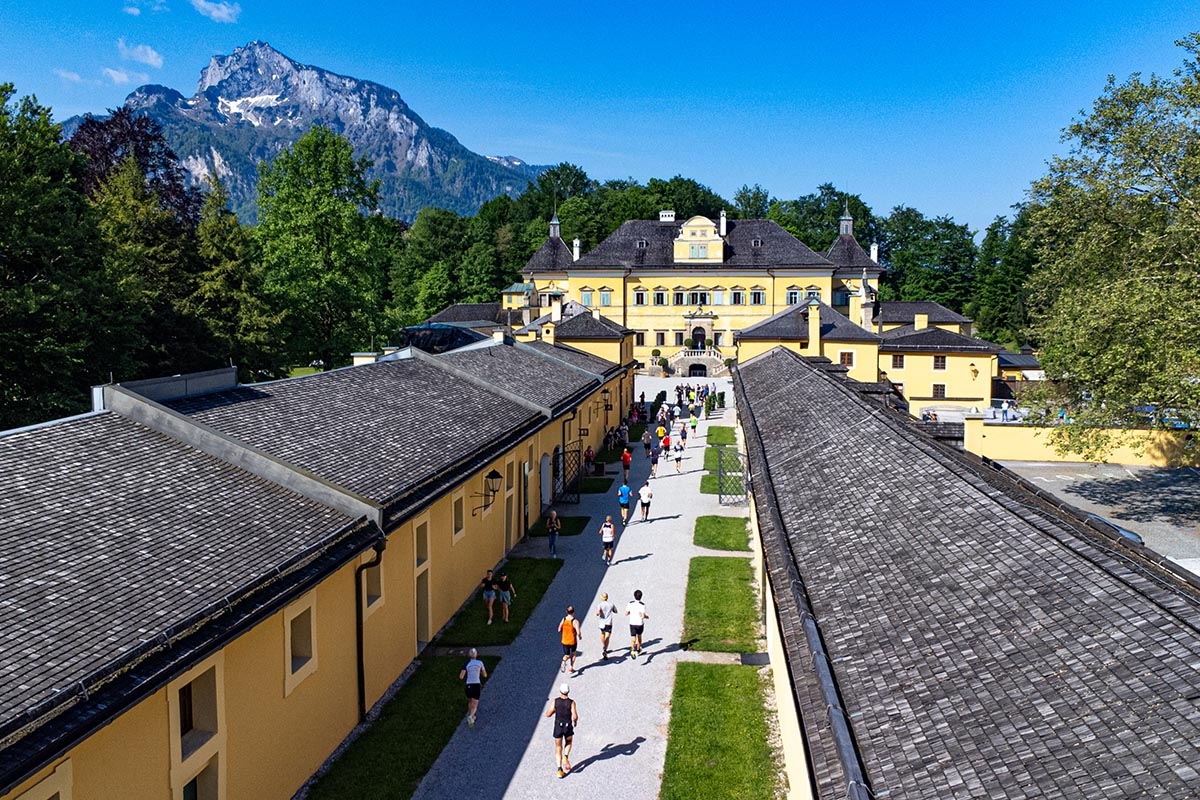 Die Mozartstädt lädt im Frühjahr zum Salzburg Marathon ein. Ein Marathonlauf mit Bilderbuchpanorama (Foto: © Veranstalter) Salzburg Marathon
