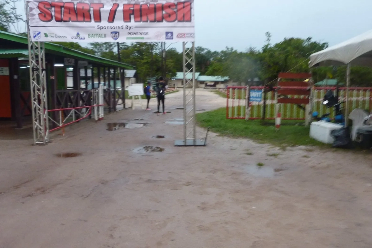 Paramaribo Marathon: Start und Ziel