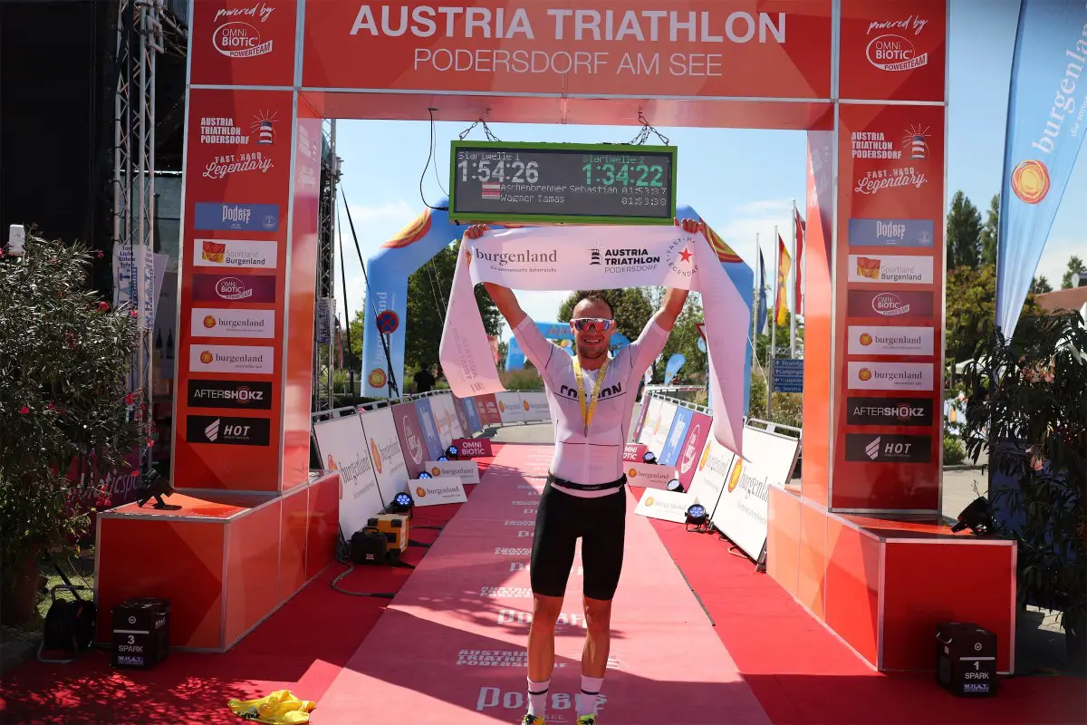 Austria Triathlon Podersdorf, Olympische Distanz Sieger Sebastian Aschenbrenner