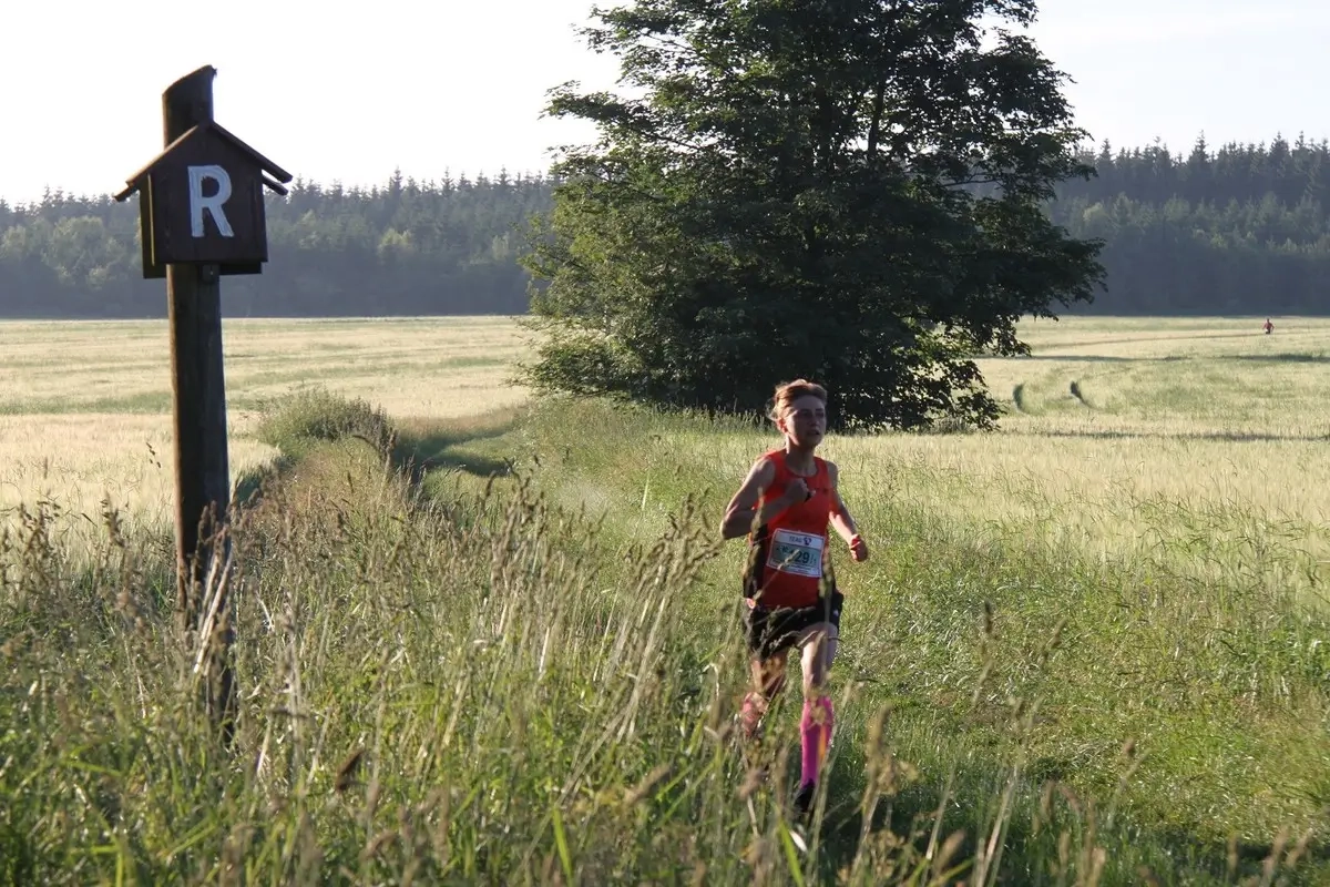 Immer dem „R“ entlang. 2017 wurde noch in die andere Richtung von Blankenstein nach Hörschel gelaufen.