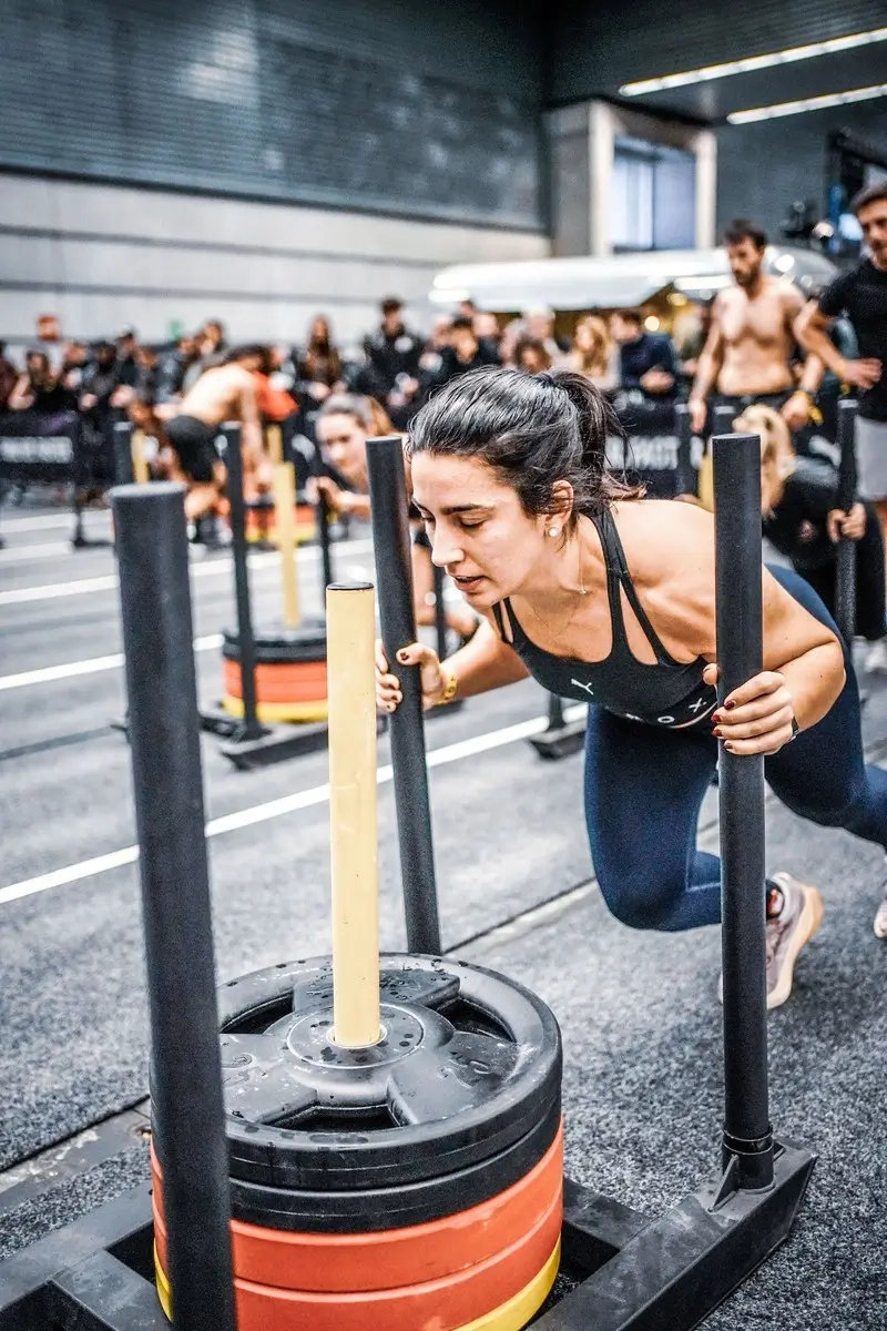 Hyrox: Die Station Sled Push