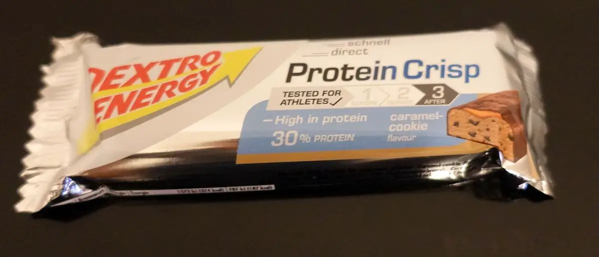 Energieriegel "Dextro Energy Protein Crisp"
