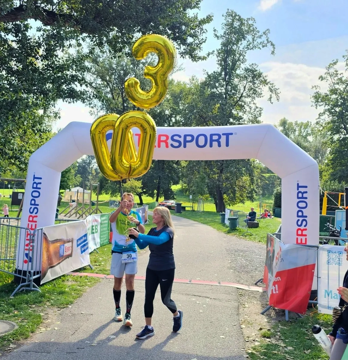 Tullner Lauftage 2025: Zieleinlauf (Foto: © Bernhard Keiler) Tullner Lauftage 2025: Zieleinlauf