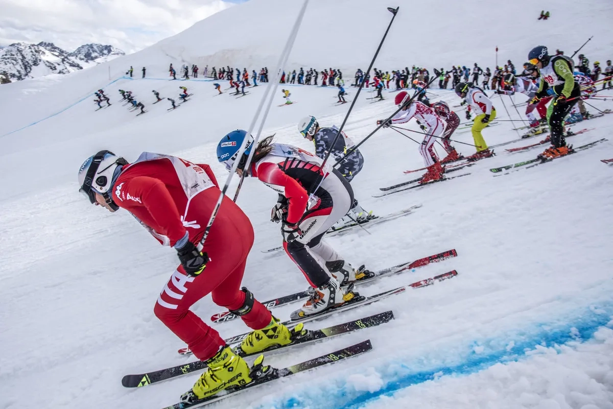 Start: Der weisse Rausch (© Patrick Saely) Start: Der weisse Rausch