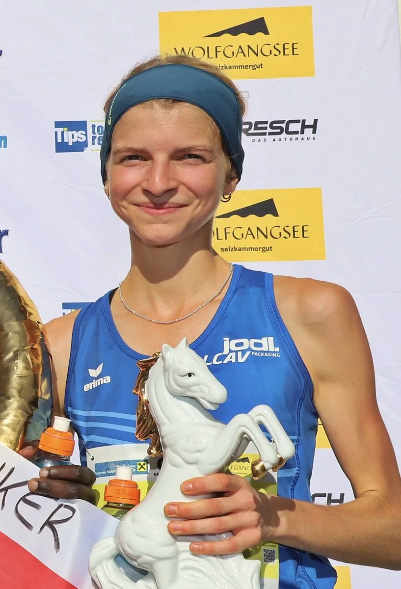 Wolfgangseelauf mit Lauf-Ass Amelie Muss