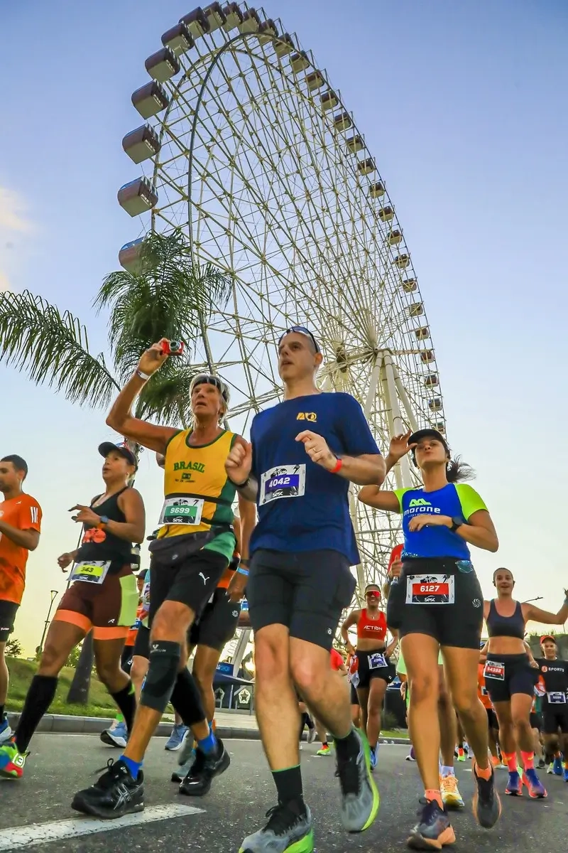 Unser Lauf-Reporter Anton Reiter beim Rio Marathon