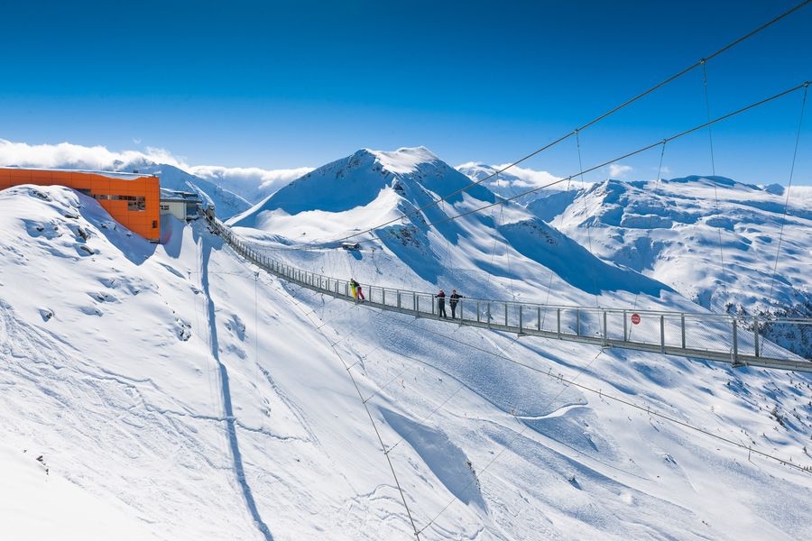 Skifahren, Skiurlaub und Winterurlaub in der Goldberggruppe