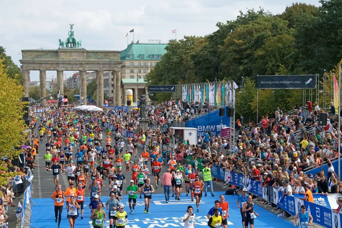 Strecke Berlin Marathon