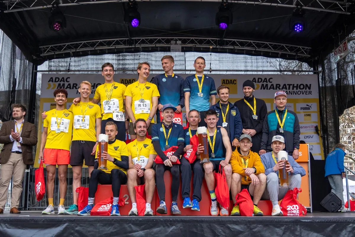 Hannover Marathon 2026: Sieger der Staffeln
