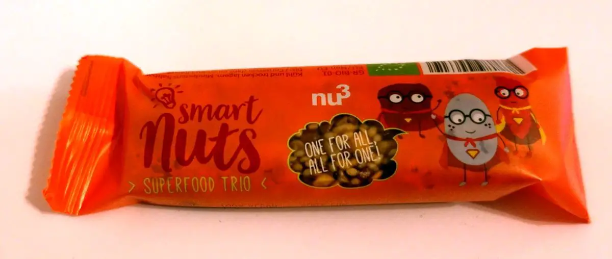 Energieriegel "nu3 smart nuts Bio Superfood Trio"