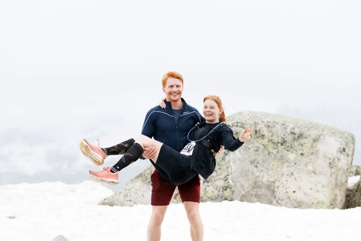 Heiratsantrag beim Aletsch-Halbmarathon 2024